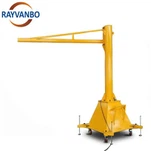 Mobilní výložník jeřáb